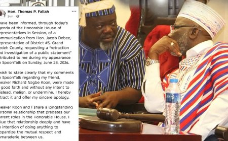 From Criticism to Contrition: Deputy Speaker Fallah Apologizes to Speaker Koon