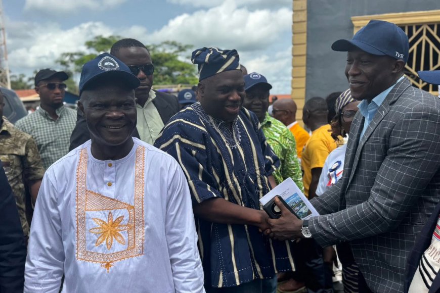 Vice President Koung Unveils Tappita Vocational College, Sponsors First 100 Students