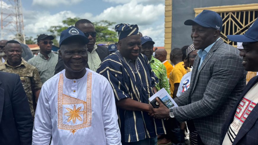 Vice President Koung Unveils Tappita Vocational College, Sponsors First 100 Students