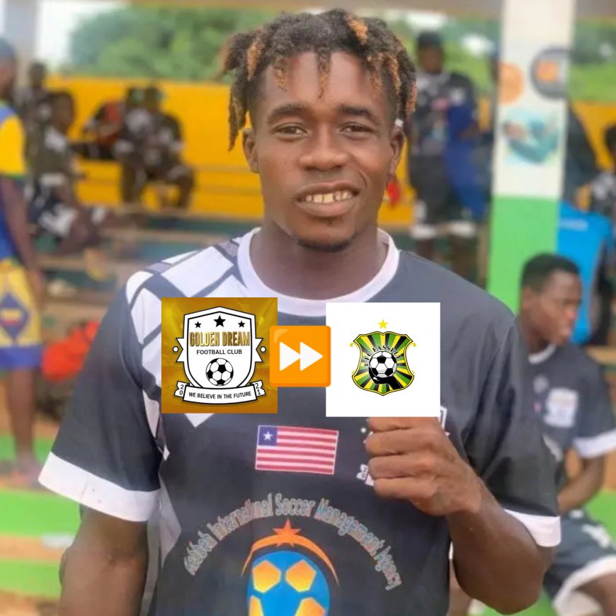 Raphael Tweah Confirms FC Fassell Interest as Golden Dream FC Face Uncertain Future Over Midfield Star