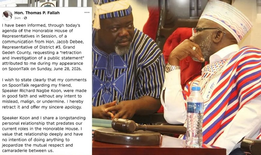 From Criticism to Contrition: Deputy Speaker Fallah Apologizes to Speaker Koon