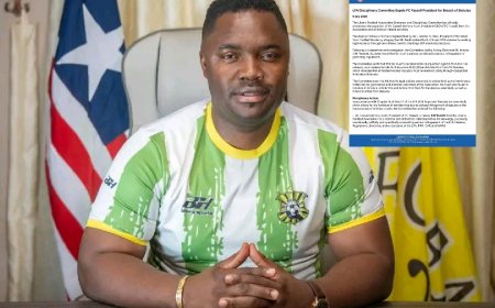 FC Fassell President Kouh Banned from Liberian Football