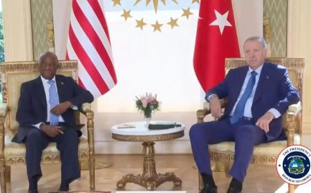 Boakai Proposes Direct Flights, Embassy and Investment Deal with Türkiye