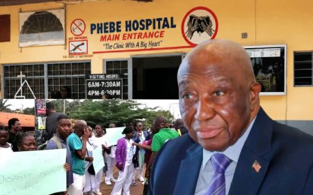 Boakai Intervenes In Go-slow at Phebe Hospital