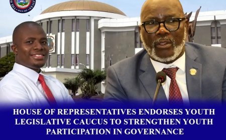 House Creates Historic Youth Legislative Caucus, Giving Young Liberians a Stronger Voice in Governance