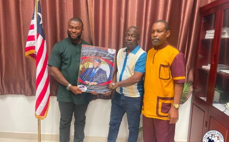 Senate Chaplain Honors CSA Director-General Dr. Josiah Joekai