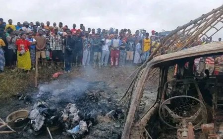 Deadly Bus Fire in River Gee Leaves Two Dead, Four Hospitalized