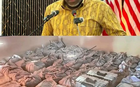 Government Announces Massive Suspected Cocaine Seizure in Douzon; Two Arrested