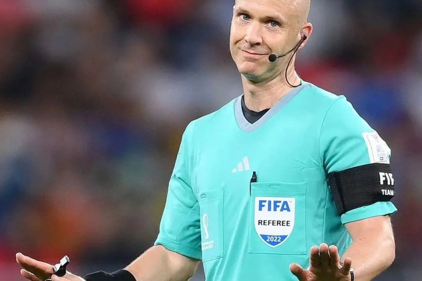 "A Whistle Falls Silent: Anthony Taylor Retires After Two Decades at the Heart of World Football"
