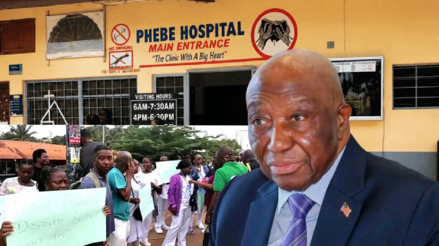 Boakai Intervenes In Go-slow at Phebe Hospital