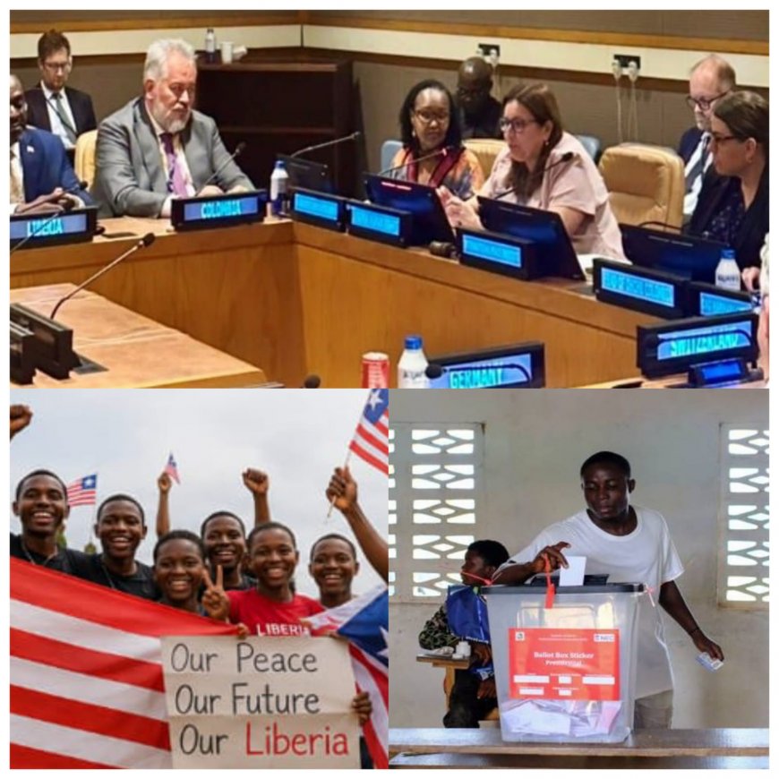 Liberia’s Journey from War to Peace Positions Country as Global Voice for Peacebuilding