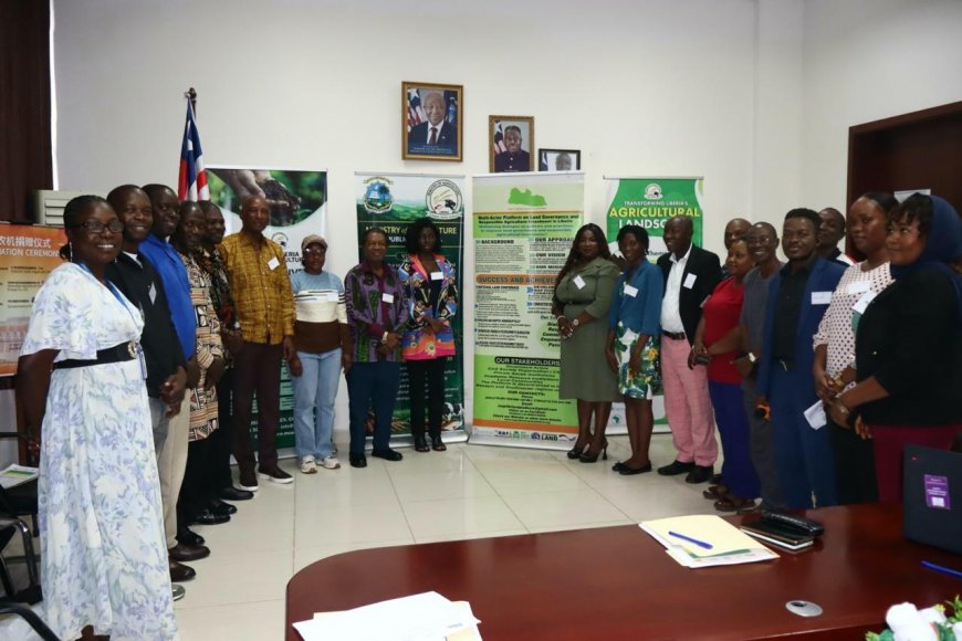    Stakeholders Reaffirm Commitment to Liberia's Land Rights Act