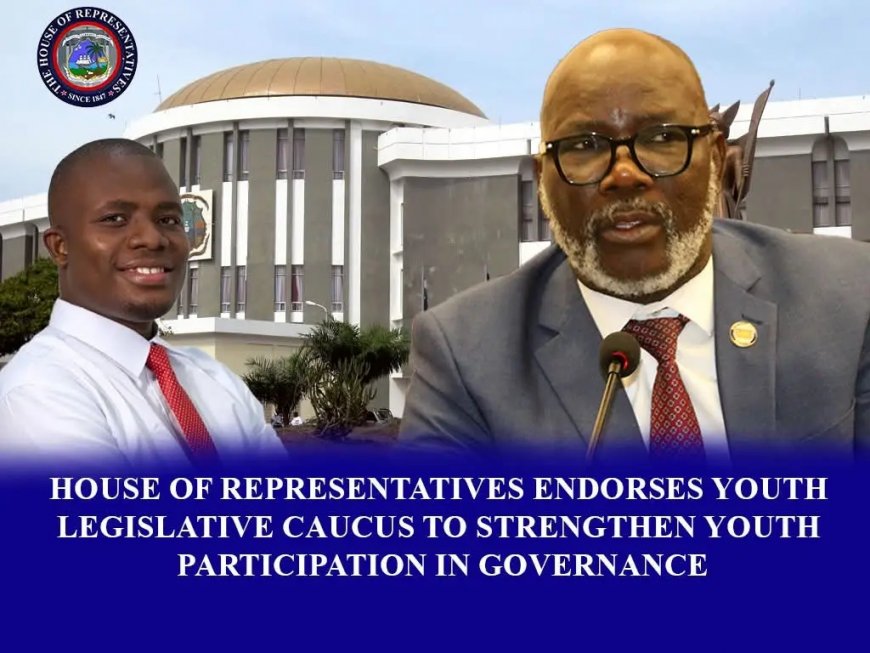 House Creates Historic Youth Legislative Caucus, Giving Young Liberians a Stronger Voice in Governance