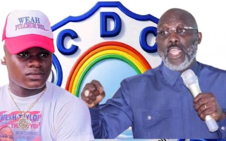Former CDC Supporter Lashes Weah's 2029 Presidential Bid