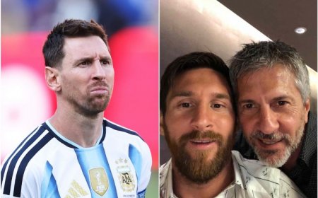 Heartbreak for Argentina's Star Lionel Messi as Father Dies at 68
