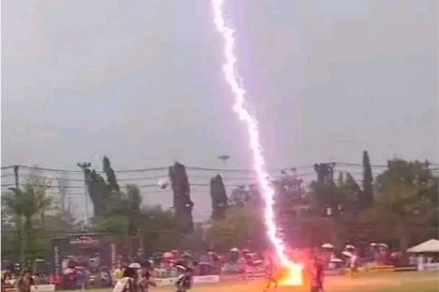 Tragedy on the Pitch: Lightning Bolt Claims Life of Thai Footballer Safwan Awae