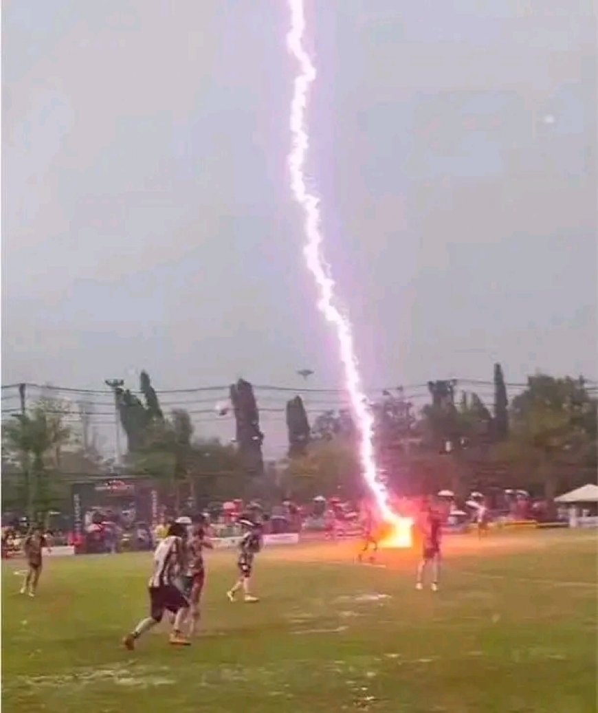 Tragedy on the Pitch: Lightning Bolt Claims Life of Thai Footballer Safwan Awae