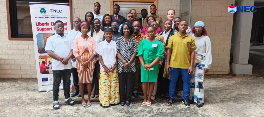 UNDP, NEC CALL ON YOUNG LIBERIANS TO PROMOTE RESPONSIBLE DIGITAL ENGAGEMENT