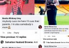 “Anybody Cus Me Here, I’ll Cus Their Parents”  Benita Urey Fires Warning Amid Female Journalist Controversy