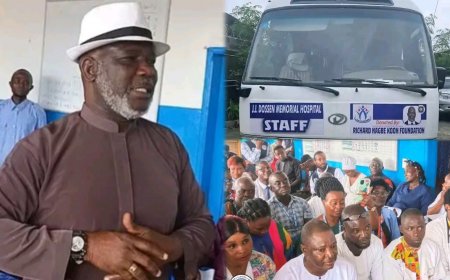 Koon Relieves Transportation Burden for G/Gedeh Tubman Hospital Health Workers