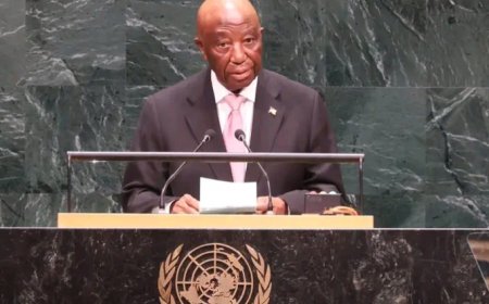 “No Nation Can Police Global Criminal Networks Alone” Boakai Seeks International Help Against Drug Trafficking