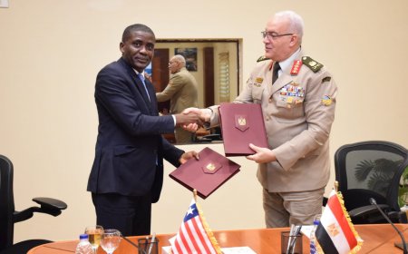 Liberia, Egypt Forge New Military Cooperation Framework