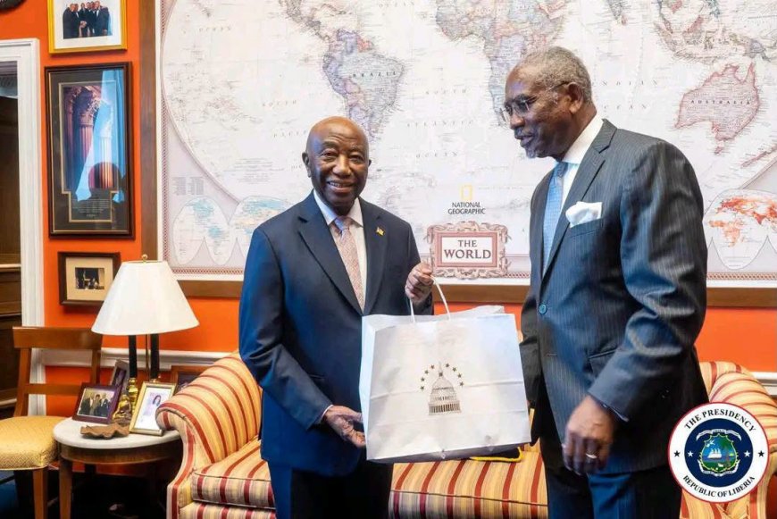 Boakai Seeks More U.S. Investment, Stronger Strategic Partnership