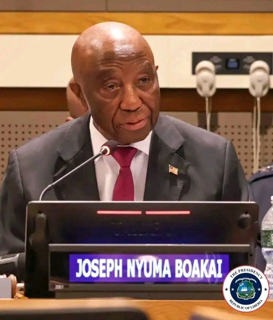 Boakai Warns AI Could Widen Global Inequality, Calls for Investment in African Youth