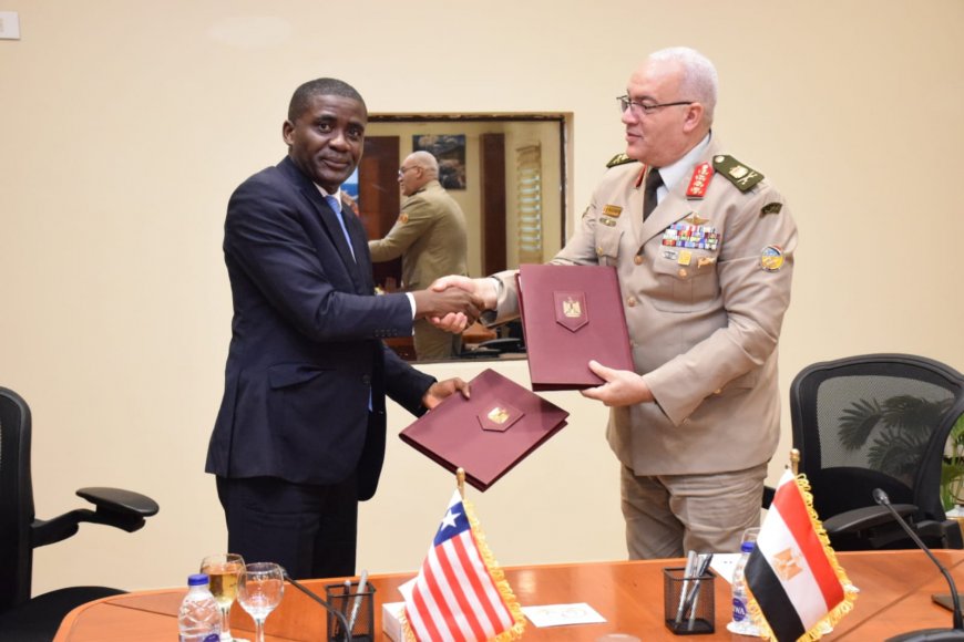 Liberia, Egypt Forge New Military Cooperation Framework