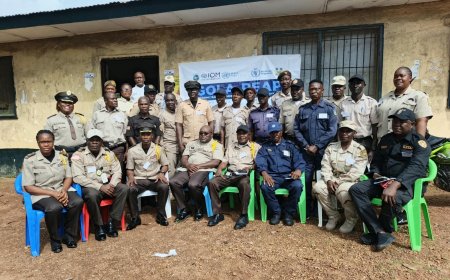 IOM, Partners Train Border Officers in Grand Cape Mount and Gbarpolu