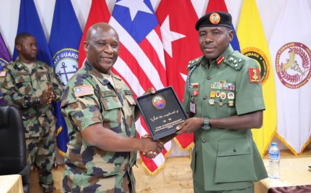 Nigerian Military Delegation Visits Liberia to Strengthen Cross-Border Security Cooperation