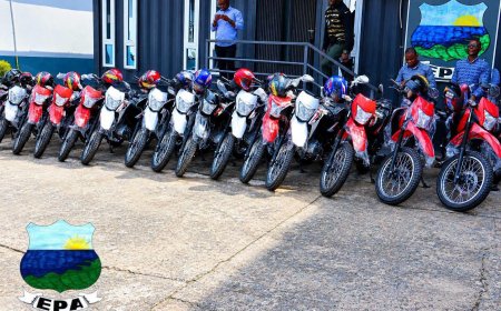 EPA Receives 15 Motorcycles to Strengthen Environmental Monitoring Nationwide