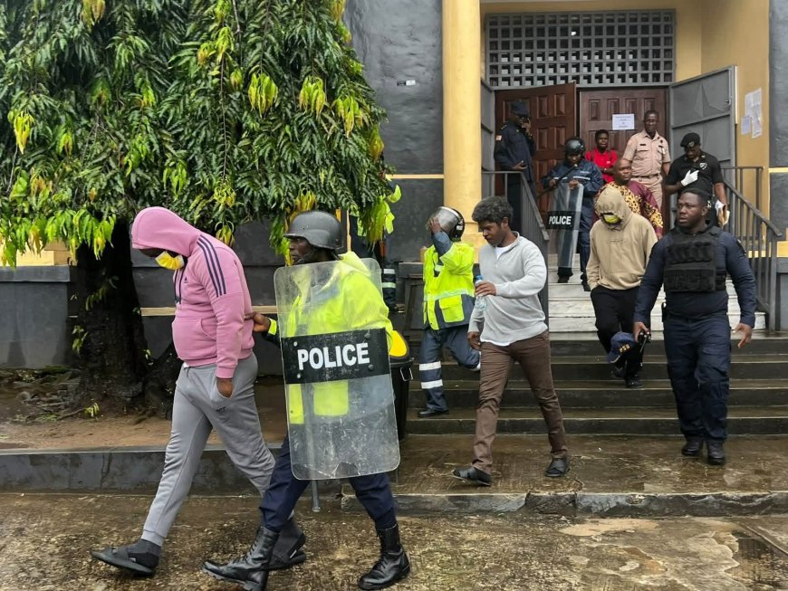 Court Orders Five Defendants Arrested in Cocaine Trafficking Case
