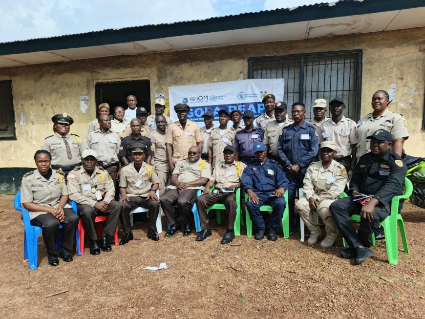 IOM, Partners Train Border Officers in Grand Cape Mount and Gbarpolu