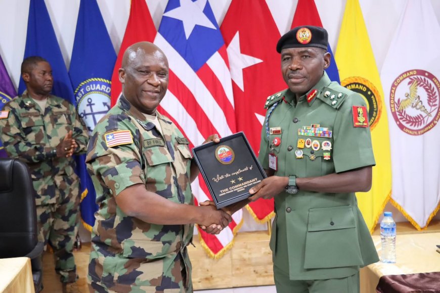 Nigerian Military Delegation Visits Liberia to Strengthen Cross-Border Security Cooperation