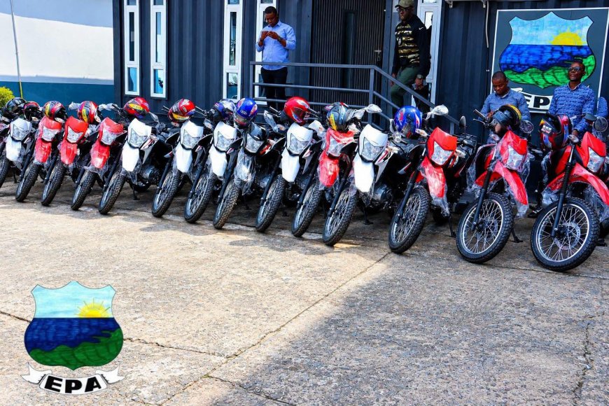 EPA Receives 15 Motorcycles to Strengthen Environmental Monitoring Nationwide